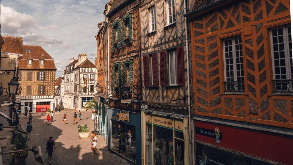 Modernite Coeur Du Centre-Ville Auxerre Buitenkant foto